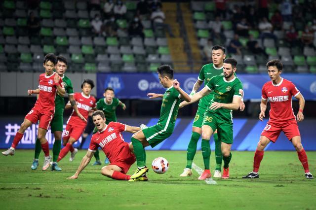 赛事赛程-射门20:4！梅州优势占尽难取胜 两升班马均有望争3